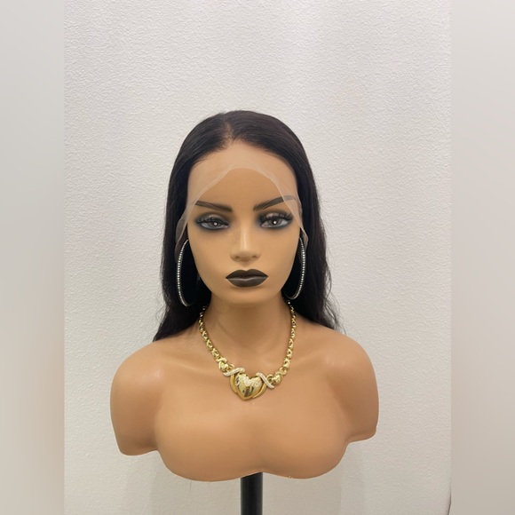 New! Unused! 26” 13x4 Full Frontal Body Wave Lace Front Wigs Human Hair Wig - Picture 6 of 13